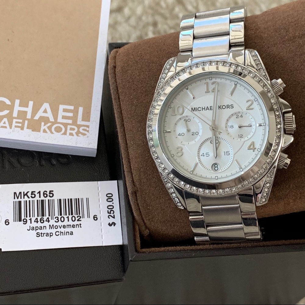 Michael Kors Silver Blair Watch
